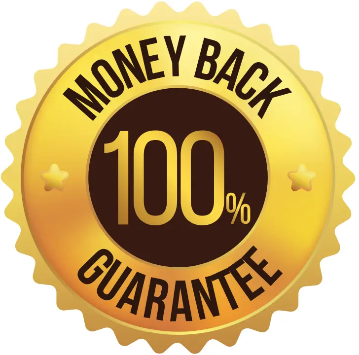 PurDentix money back guarantee badge